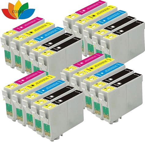 compatible ink cartridges  epson workforce    printer  ink cartridges
