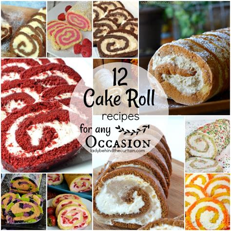 cake roll recipes