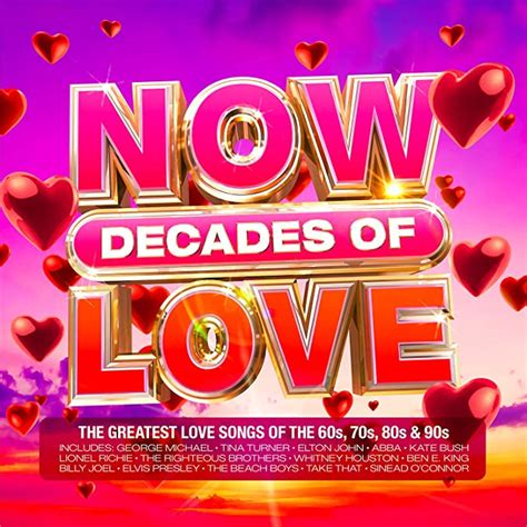 amazon now decades of love various artists 輸入盤 音楽