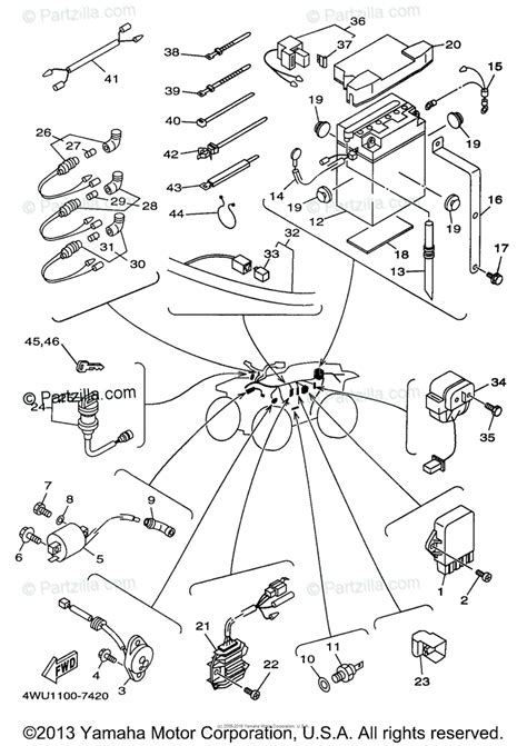 wiring diagram yamaha big bear