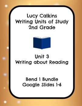 lucy calkins unit  opinion writing writing  reading grade bend