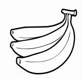 Banana Clipartmag Coloring Pages sketch template