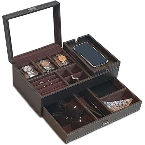 mens valet box  charger   review geeks