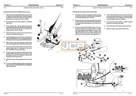 jcb     mini excavator service repair manual