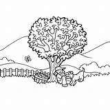 Campagne Countryside Paysage Colorier Coloriages Printablefreecoloring sketch template