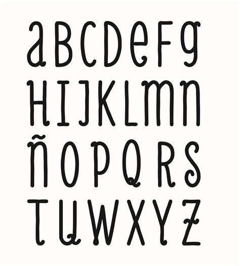 abecedario letras vintage buscar  google tipos de letras