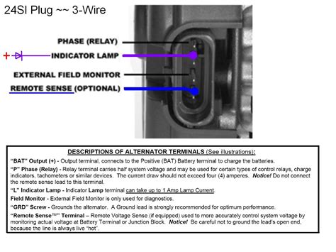 diagram  wire delco alternator wiring plug diagram mydiagramonline