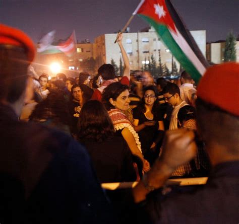 Anti Israel Rally In Jordan Also Exposes Arab Rifts The New York Times