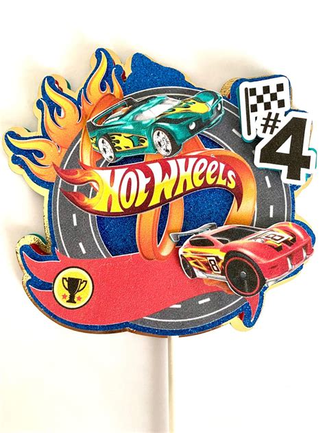 hot wheels cake topper hot wheels cupcakes toppers hot wheels party