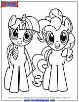 Sparkle Pinkie Dash Coloringhome Equestria sketch template