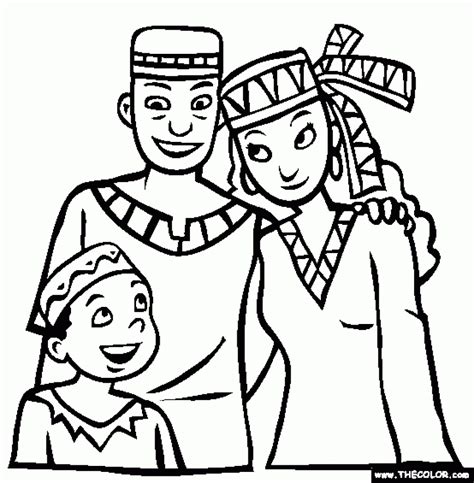 family coloring pages  print  ljrr