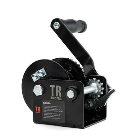 tr industrial  lb trailer winch tw  home depot