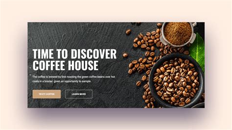 great coffee shop website templates   business