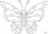 Coloring Vivillon Pages Tundra Pattern Lineart Deviantart Pokemon Online Color Printable Drawing Print sketch template