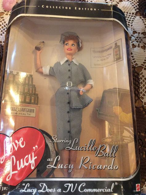 Mattel I Love Lucy Barbie Doll 1997 Collector Edition Etsy Uk
