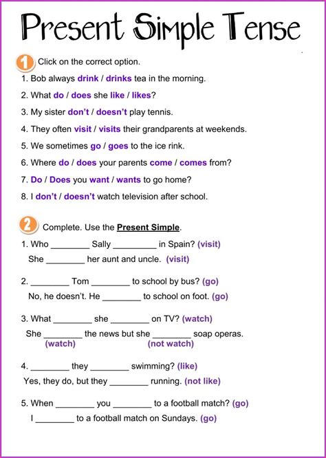 examples  worksheet