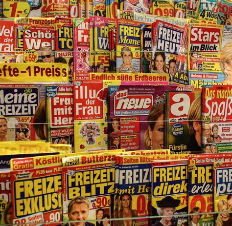 pressevielfalt nie war die welt der zeitschriften  bunt welt