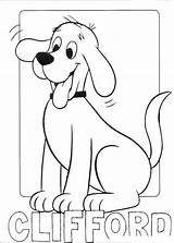 Clifford Coloring Pages Big Dog Red Choose Board sketch template