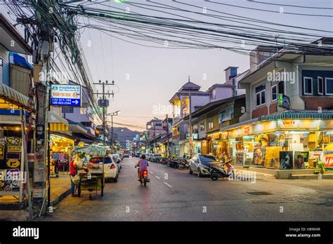 city center  hua hin thailand stock photo alamy