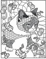 Coloring Pages Whisker Haven Cat Grumpy Getdrawings sketch template