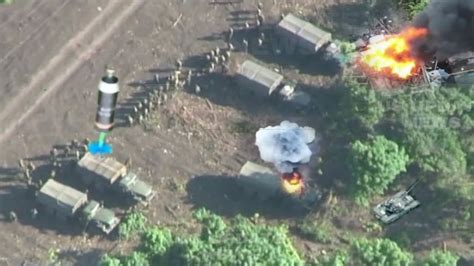 ukrainian drone destroys russian command posts  brutal attack youtube