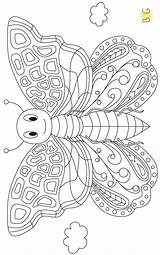 Reponse Papillon sketch template