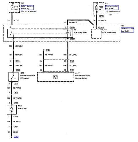 ford  fuel pump wiring diagram  faceitsaloncom