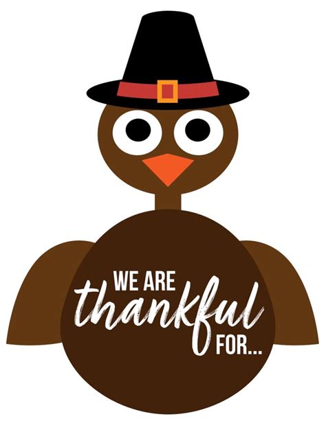 thankful turkey printable  inspiration board