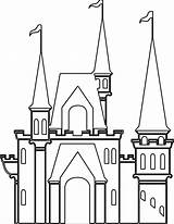 Mewarnai Disney Istana Cinderella Berlatih sketch template