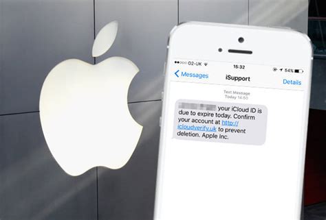 Iphone Warning Over Rise In Icloud Text Message Scams Daily Star