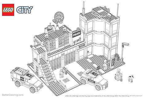 lego city coloring pages design  printable coloring pages