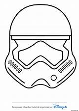Casque Stormtrooper sketch template