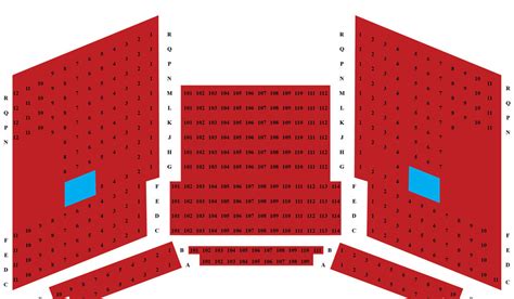 pantages theatre seating chart