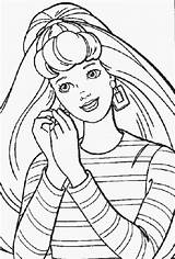Barbie Coloring Pages Ausmalbilder sketch template