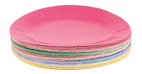 coloured paper plates coated paper plates  bright shiny colours