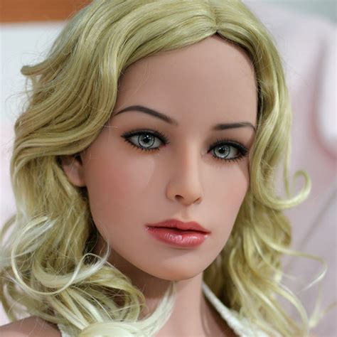 Wmdoll Top Quality 126 Brown Skin Sex Doll Head For Love