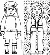 Coloring American Pages Girl Doll Printable Grace Julie Kit Girls Isabelle Print Two Getcolorings Color Wondrous Kittredge Improved Getdrawings Colorings sketch template