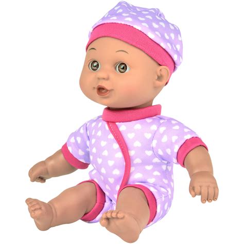 sweet love  mini soft baby doll  purple pink outfit walmartcom walmartcom