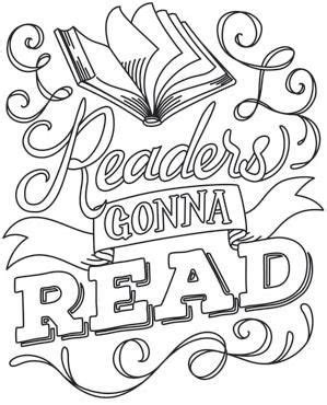 booked  readers gonna readimage quote coloring pages coloring