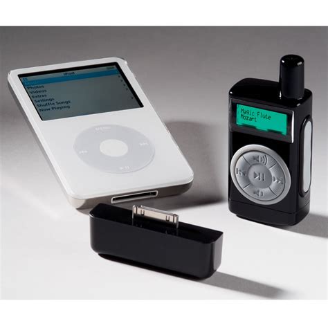 ipod remote control  display hammacher schlemmer