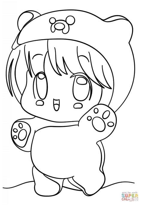 cute coloring pages  kawaii coloring home