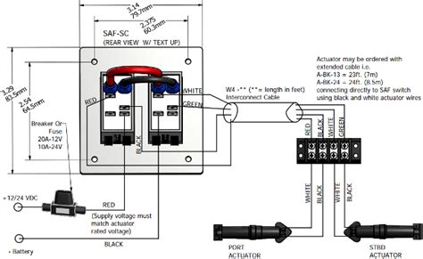 wiring diagram flat rocker switch saf  saf ns sf  series lectrotab electromechanical