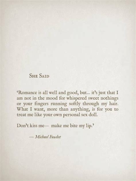 ~ michael faudet ~ make me bite my lip submission pinterest bite me quotes wells and quotes