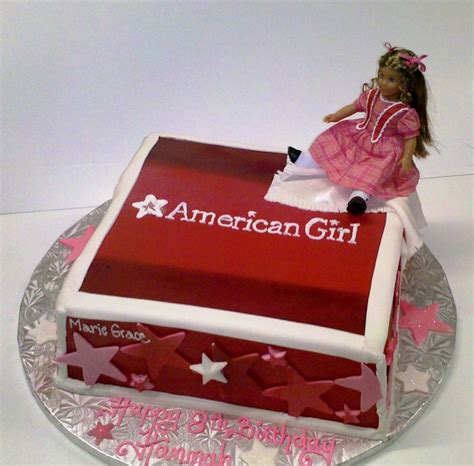 american girl cake flickr photo sharing