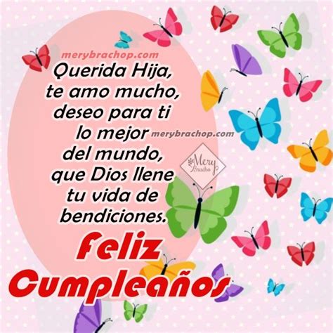 feliz cumpleanos preciosa hija felicitar