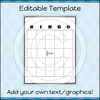 editable bingo cards black white bingo cards teaching sight
