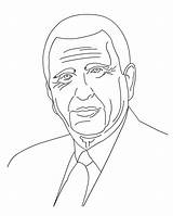 Monson President sketch template