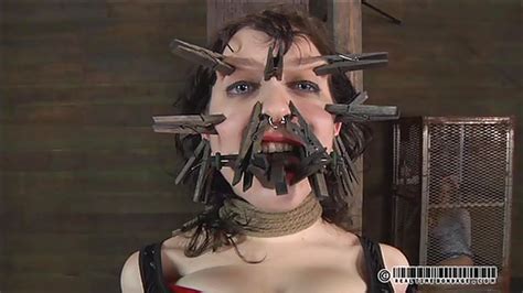 dixon mason in clothespins on her face hd from real time bondage