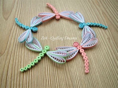 quilled dragonfly quilling butterfly paper quilling flowers paper