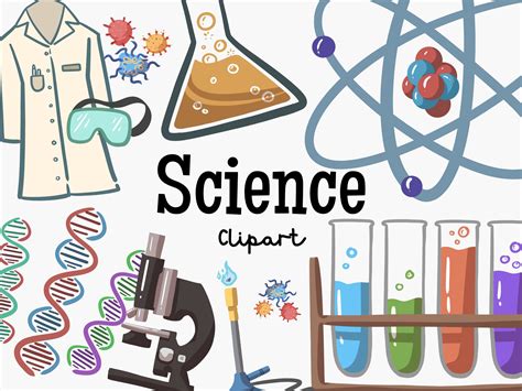 science clipart set png lab scientist chemistry school etsy norway